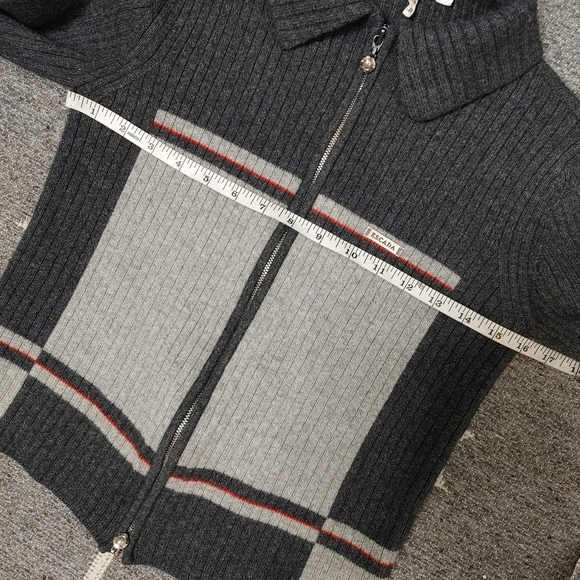 ESCADA cashmere full zip cardigan XS - Picture 11 of 14